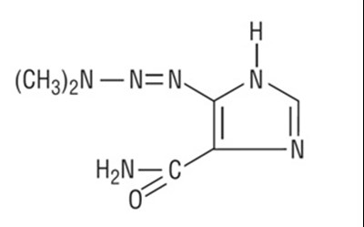Structural Formula (Dacarb Structure)